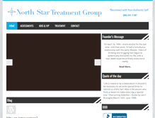 Tablet Screenshot of northstartreatmentgroup.com